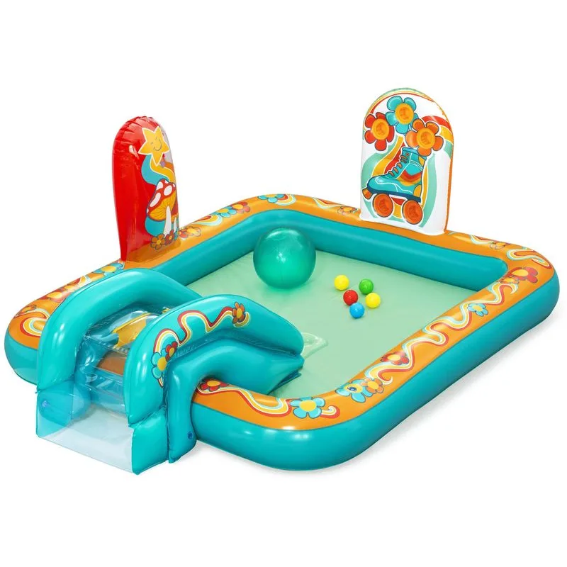 Detský nafukovací bazén Bestway Retro Groove Play Center 152×74 cm