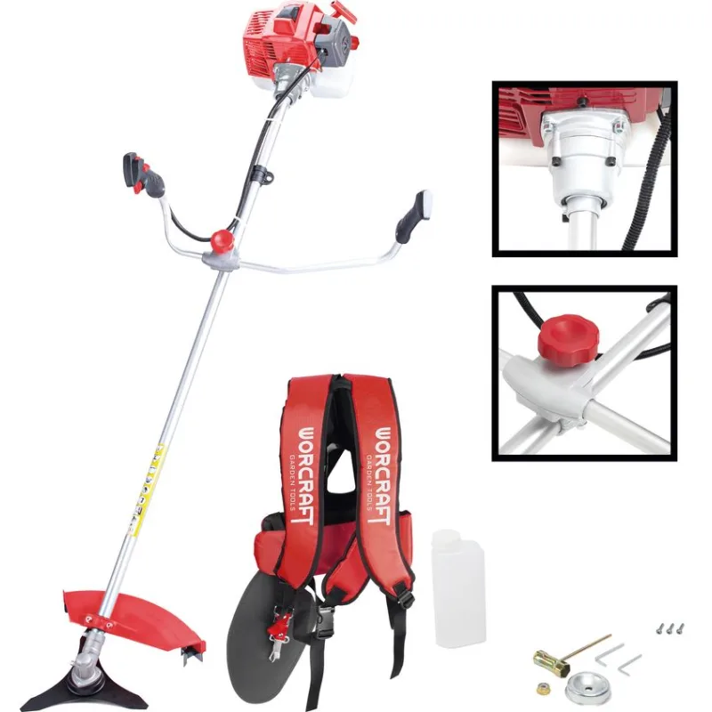 Krovinorez Worcraft GT65-430, 2,2 kW, s príslušenstvom, antivibračný