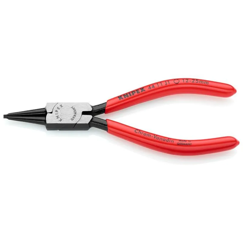 Kliešte KNIPEX 44 11 J1 – 12-25 mm, rovné, na vnútorné poistné krúžky