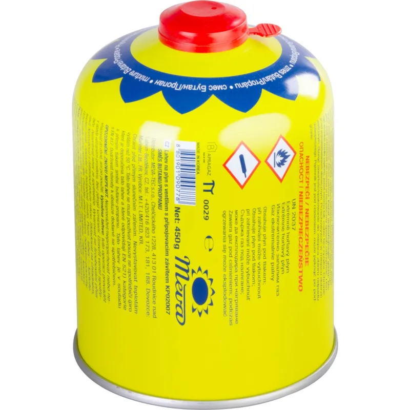 Kartuš Meva 450 g, EN417, štandardný závit