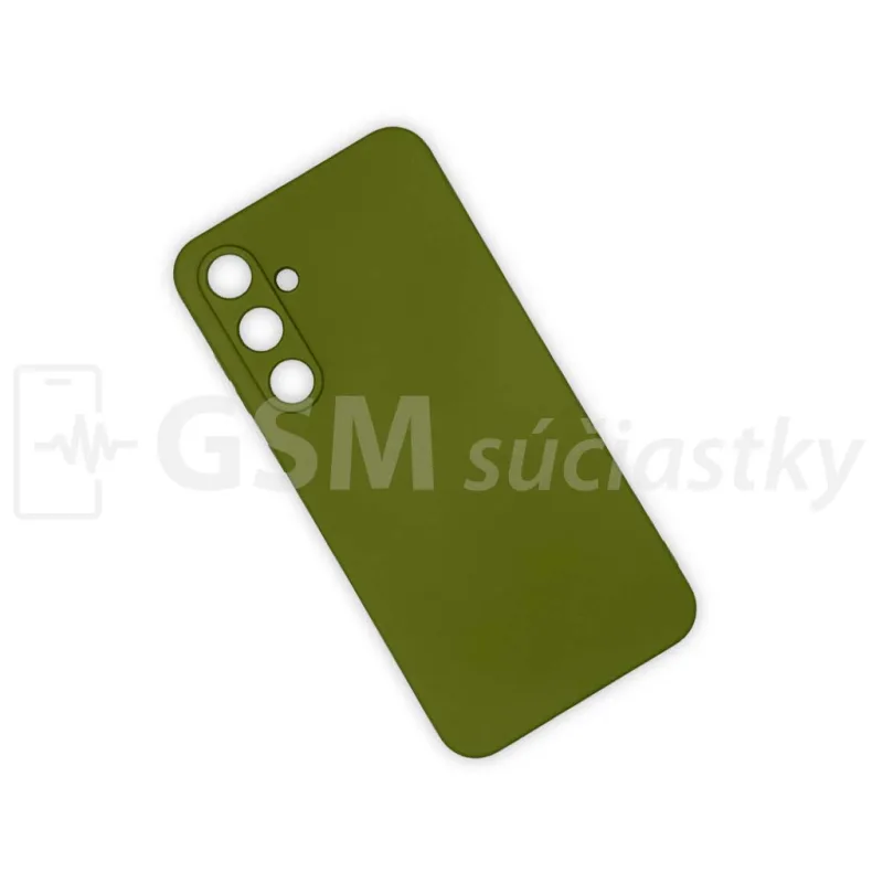Soft Flex Silikónový kryt na mobil Samsung Galaxy A55 5G, Zelený
