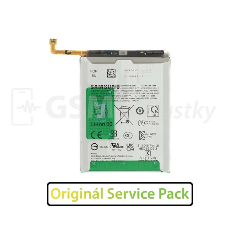 Batéria Samsung Galaxy A16, A26 - EB-BA166ASE Originál Variant:: Originál - Service Pack