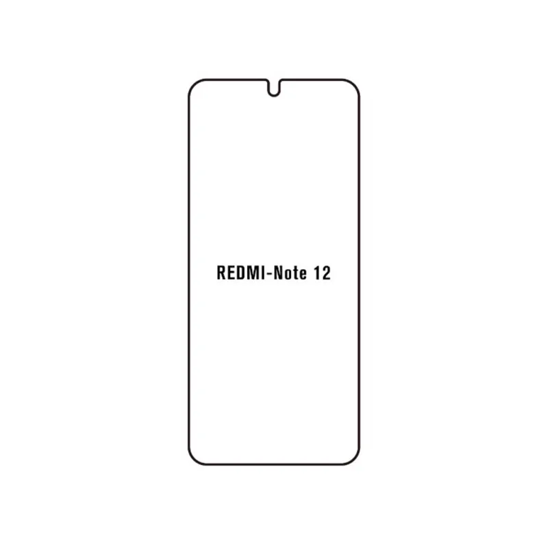 Ochranná fólia Sunshine Hydrogel pre Xiaomi Redmi Note 12 Variant:: predná čirá