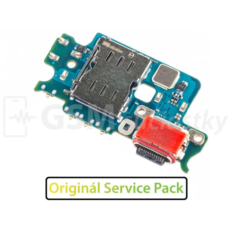 Doska nabíjania Samsung Galaxy S23 5G, S911 - nabíjací konektor, mikrofón