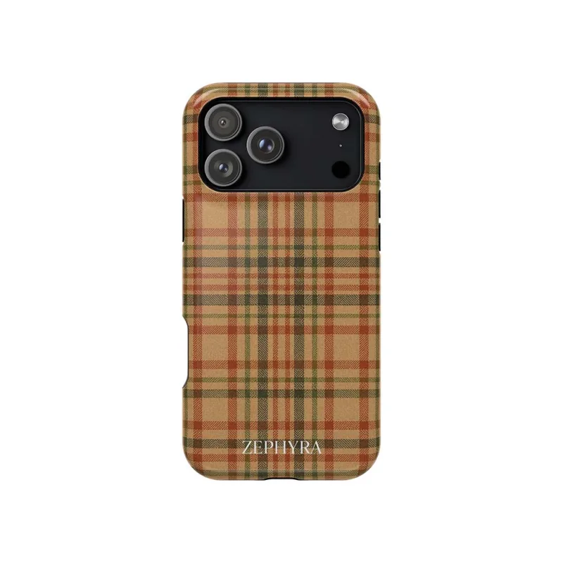 ZEPHYRA Desert Check - iPhone 17 Pro Kryt