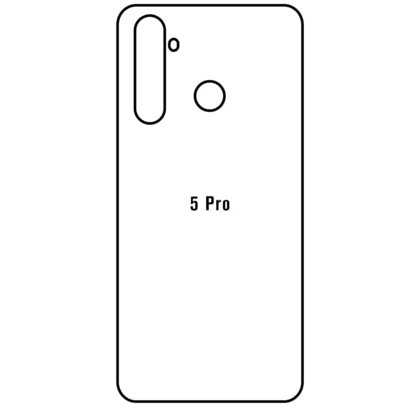 Ochranná fólia Sunshine Hydrogel pre Realme 5 Pro Variant:: zadná čirá