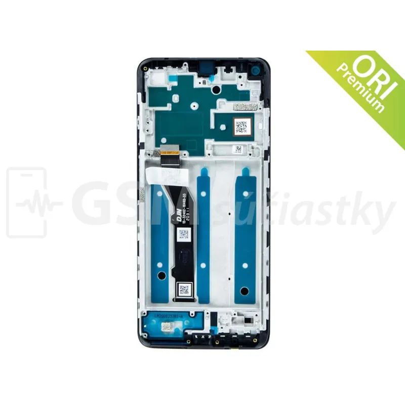 LCD Displej + Dotykové sklo Motorola Moto G9 Plus - originál Farba: Čierna