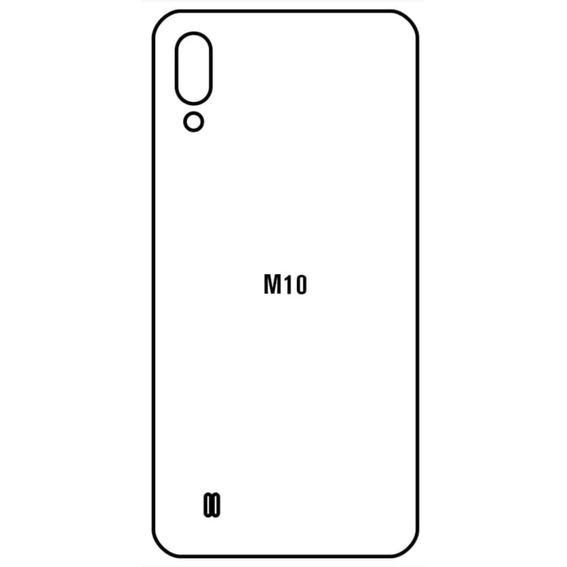 Ochranná fólia Sunshine Hydrogel pre Samsung Galaxy M10 (SM-M105) Variant:: zadná čirá