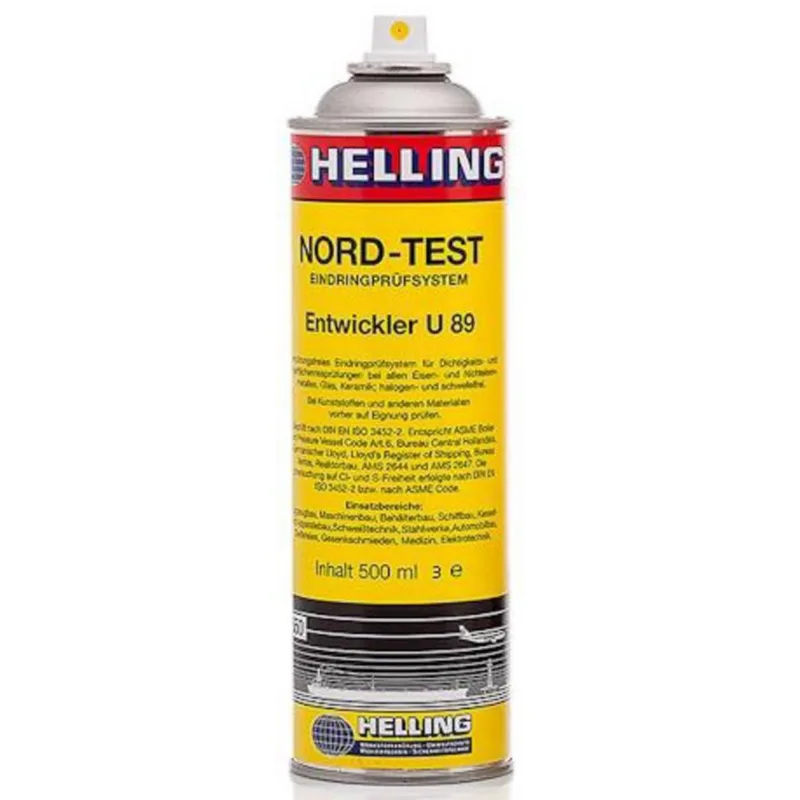 Sprej Helling Nord-Test Kontrastrot U88, Penetrant, cerveny, 500ml