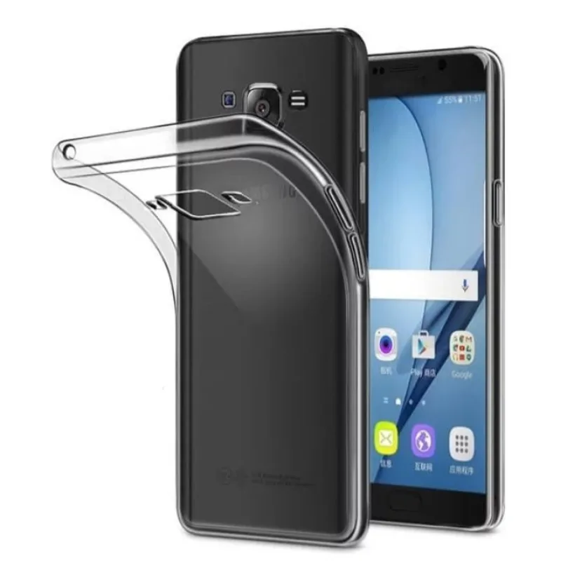 Transparentné Puzdro priesvitné silikónové Samsung Galaxy J7 2016, J710 Farba: Priesvitné 6458