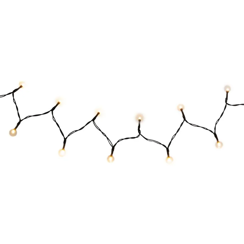 Vianočné osvetlenie reťaz Ceibo, 96 LED, teplá biela, 7 m, exteriér