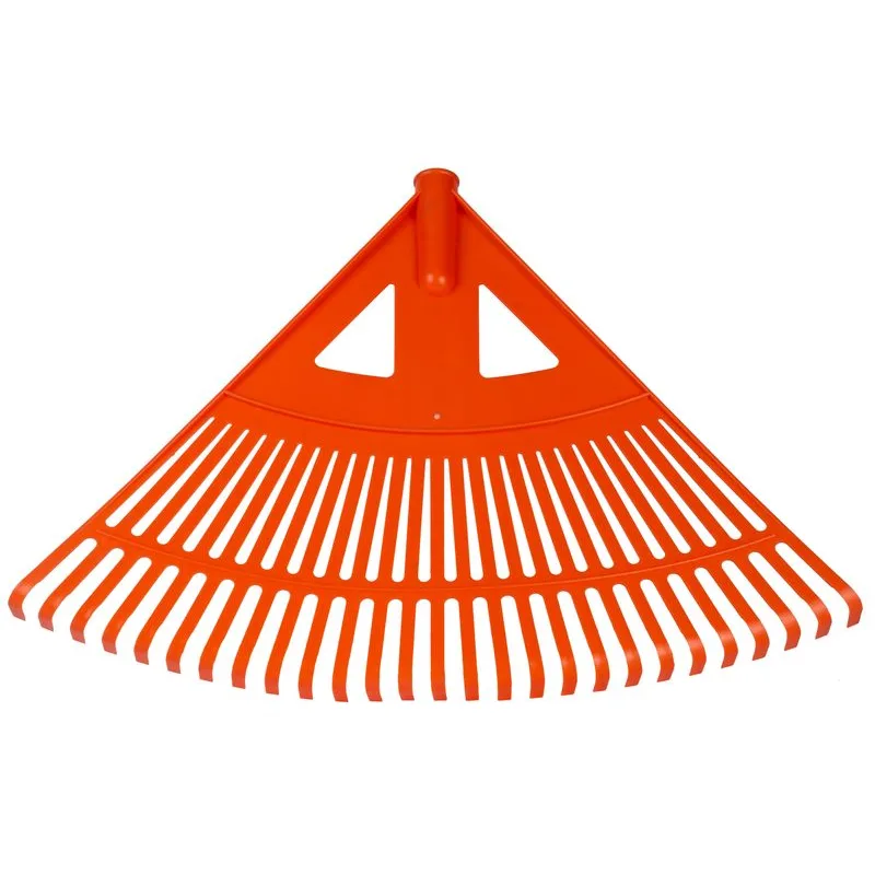 Hrable na lístie, 27-zubé, vejárové, plastové, bez násady