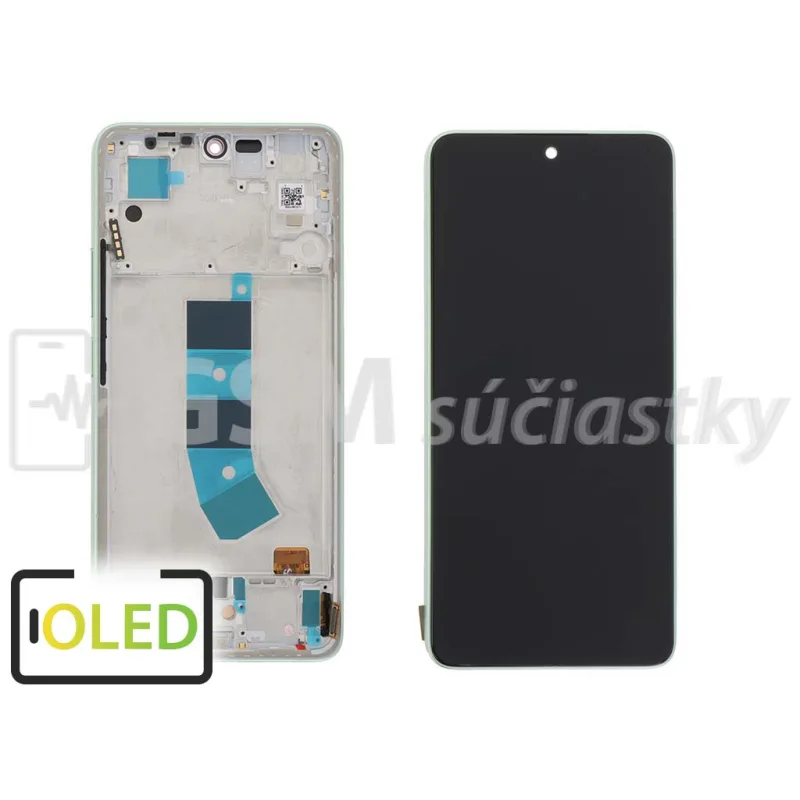 LCD displej + dotykové sklo Xiaomi Redmi Note 13 Variant:: Zelená