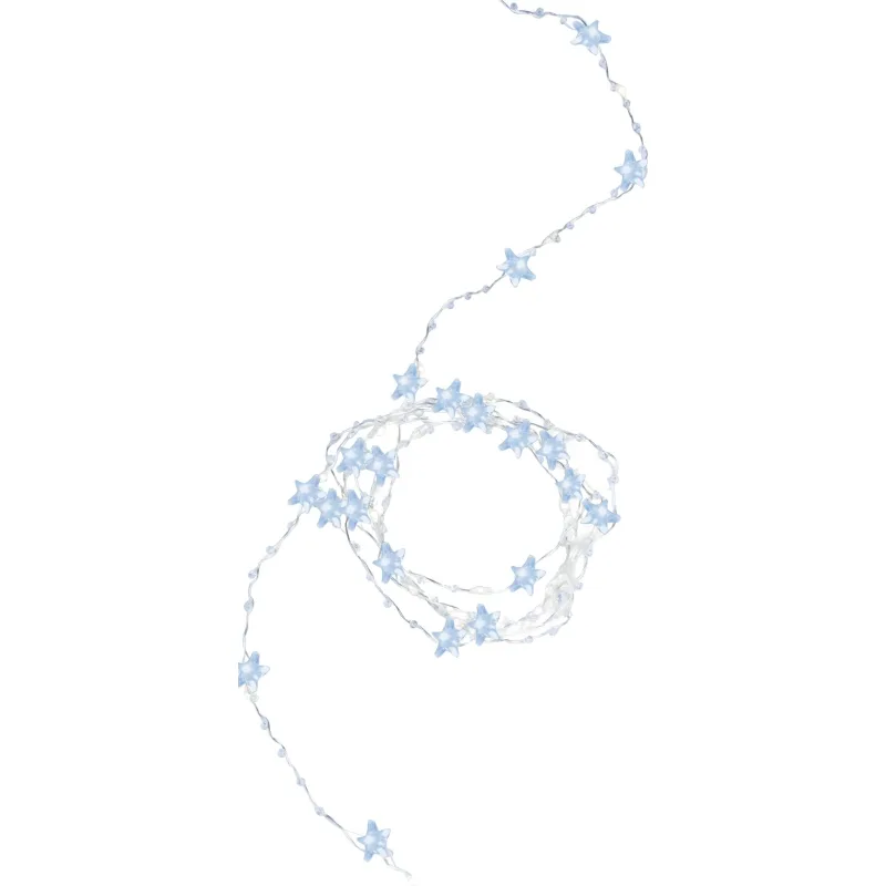 Vianočné osvetlenie reťaz Stardeco CW, 20 LED, studená biela, 1,9 m, interiér