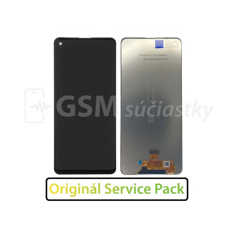 LCD Displej + Dotykové sklo Samsung Galaxy A21s A217F - originál Farba: Bez rámika
