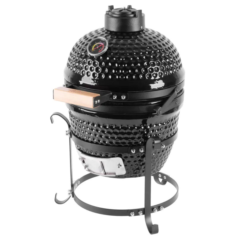 Gril Strend Pro Kamado Egg 13", priemer 27 cm, gril. výška 34,5 cm, čierny, 35x40,5x55 cm