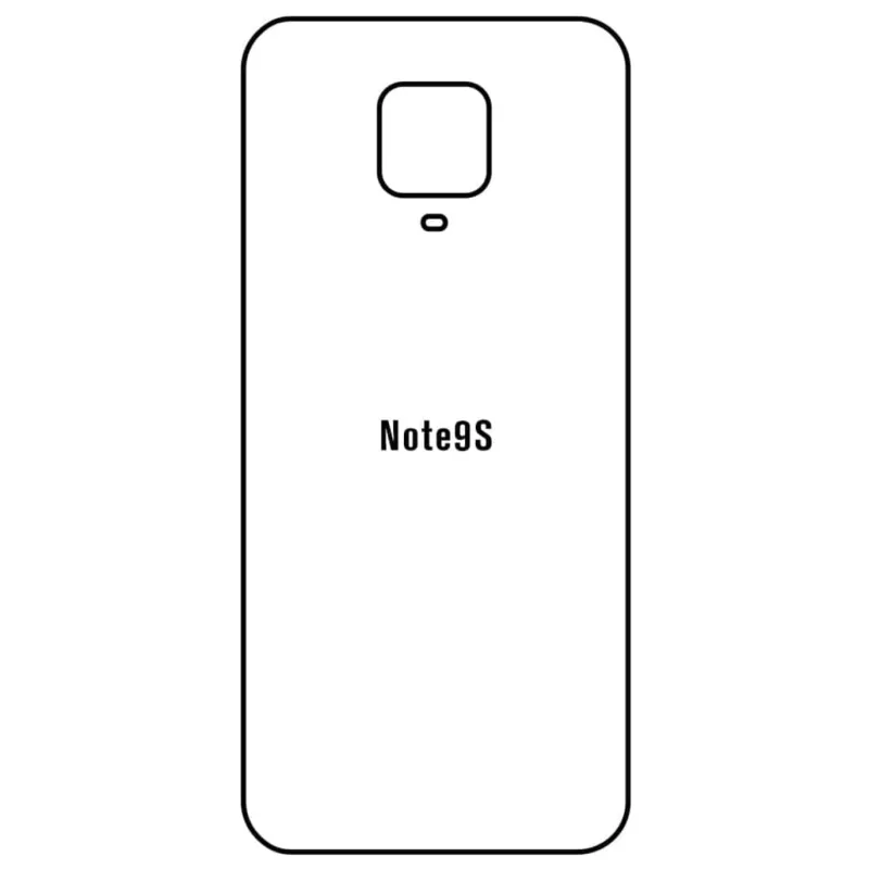 Ochranná fólia Sunshine Hydrogel pre Xiaomi Redmi Note 9 Pro;Redmi Note 9S Variant:: zadná čirá