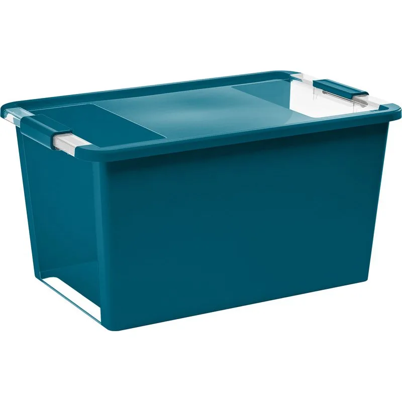 Box s vekom KIS Bi-Box L, 40 l, tyrkysový, 35×55×28 cm