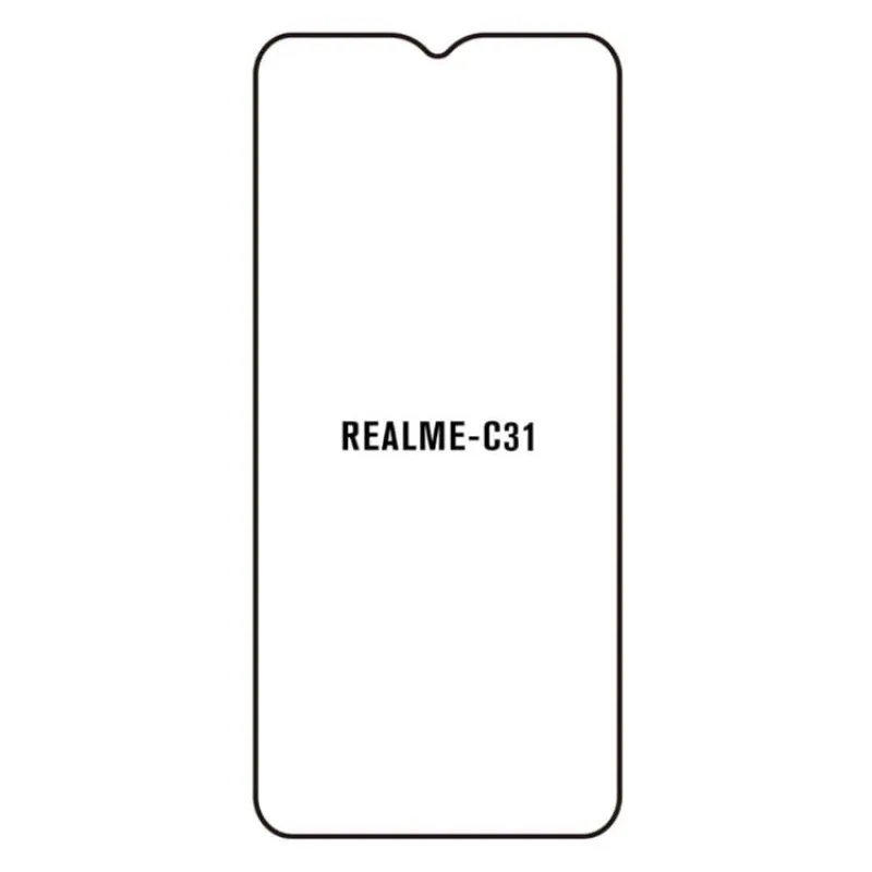 Ochranná fólia Sunshine Hydrogel pre Realme C31 Variant:: predná čirá