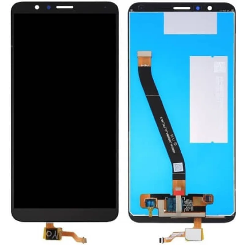 LCD Displej + Dotykové sklo Huawei Honor 7X Farba: Čierna