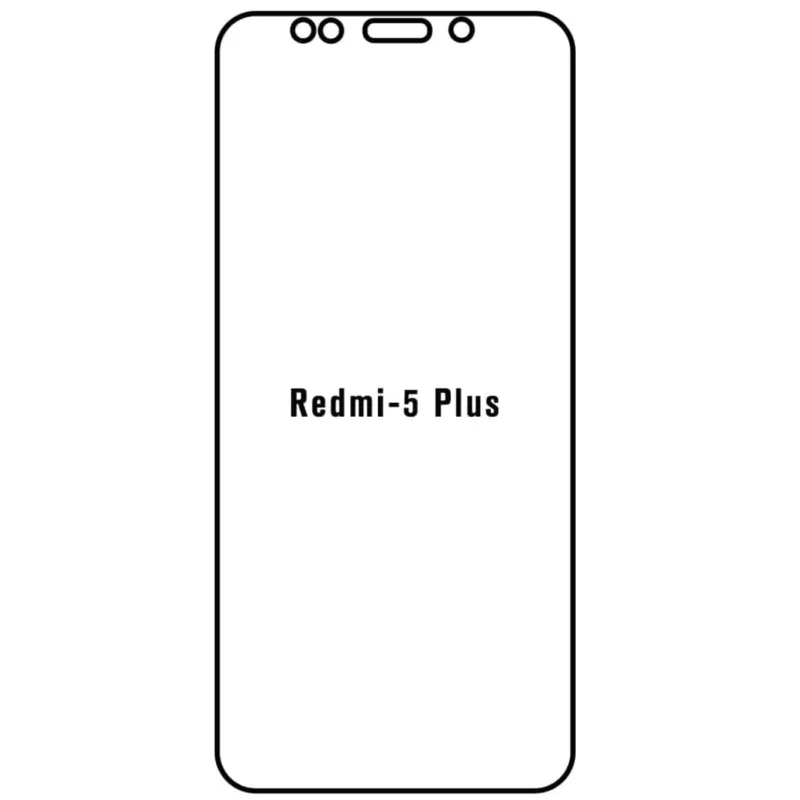 Ochranná fólia Sunshine Hydrogel pre Xiaomi Redmi 5 Plus Variant:: predná matná