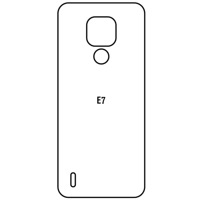 Ochranná fólia Sunshine Hydrogel pre Motorola Moto E7 2020 Variant:: zadná čirá