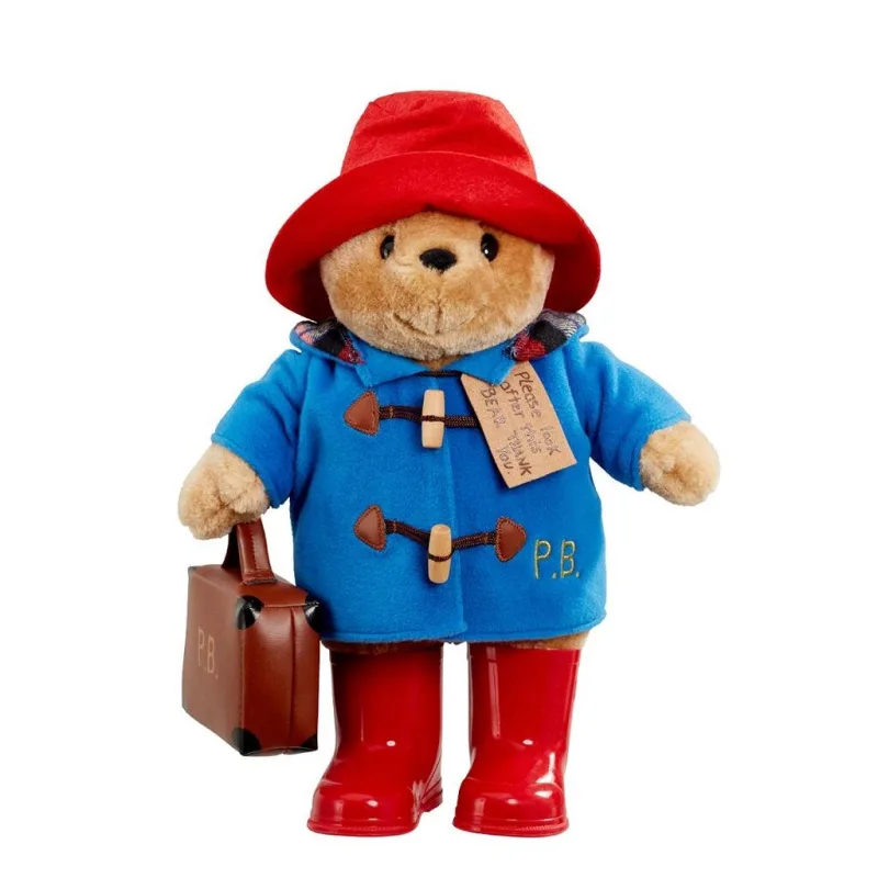 Plyšový Paddington s topánkami a kufríkom