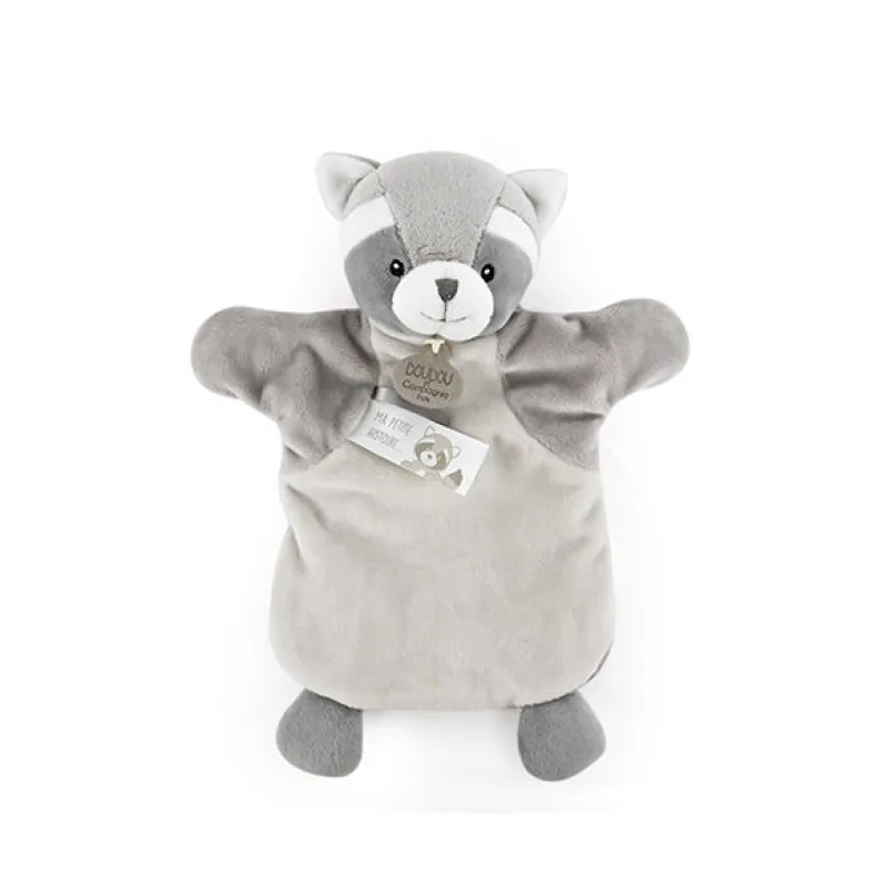 Doudou Plyšová maňuška Mýval 25 cm
