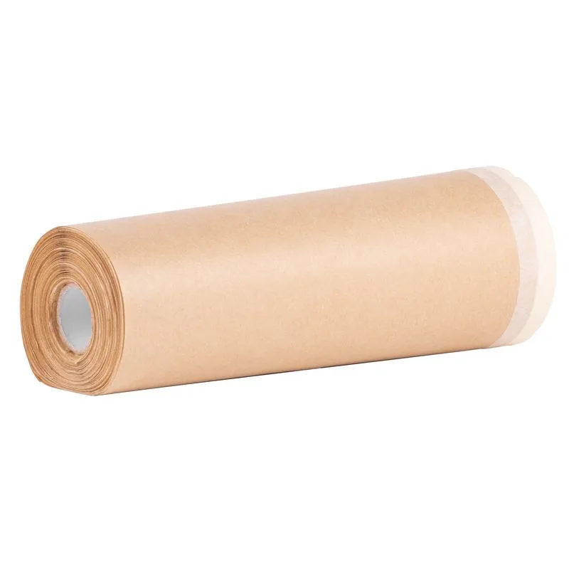 Fólia krycia 180 mm, 20 m, papierová, s maskovacou páskou, maliarska