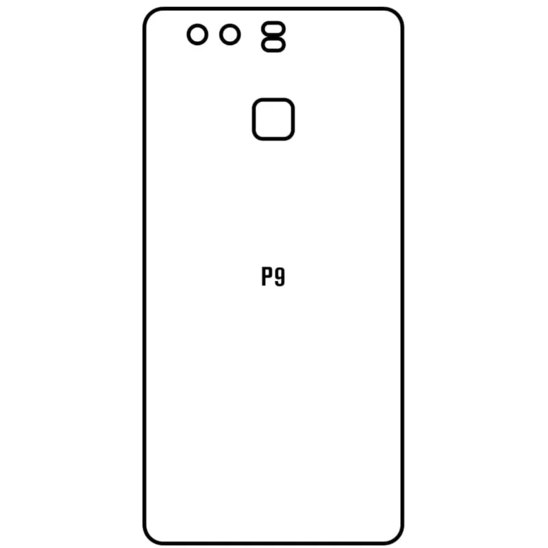 Ochranná fólia Sunshine Hydrogel pre Huawei P9 Variant:: zadná čirá