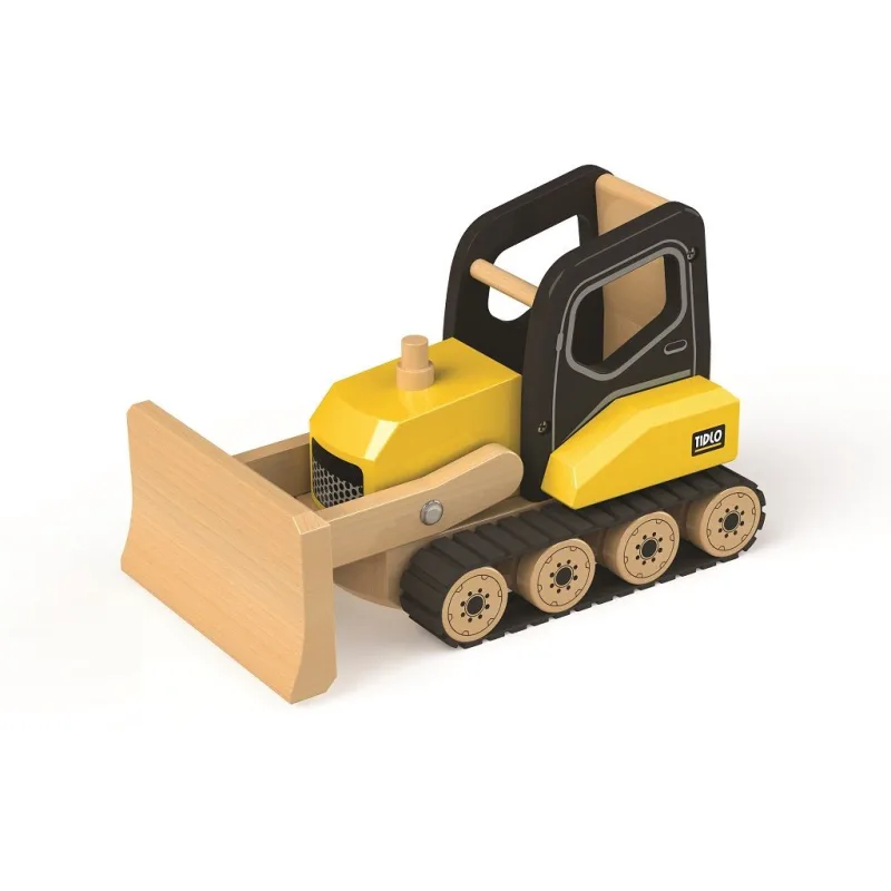Tidlo Drevený buldozér