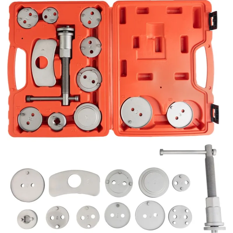 Sada na vytláčanie brzdových valčekov Strend Pro, 12-dielna, v kufri