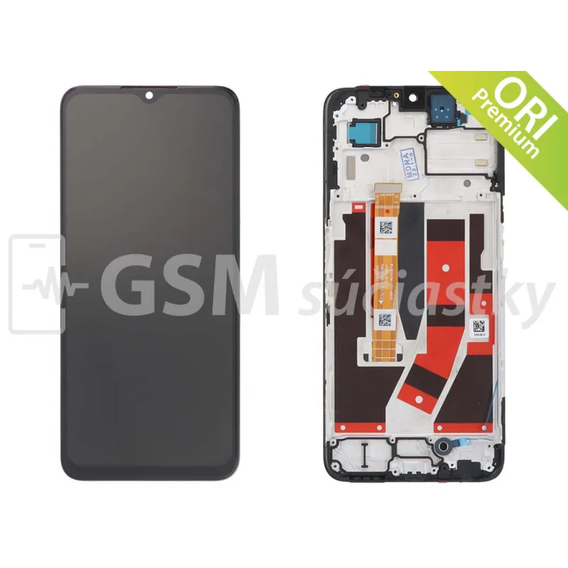LCD Displej + Dotykové sklo a rám Oppo A77 5G
