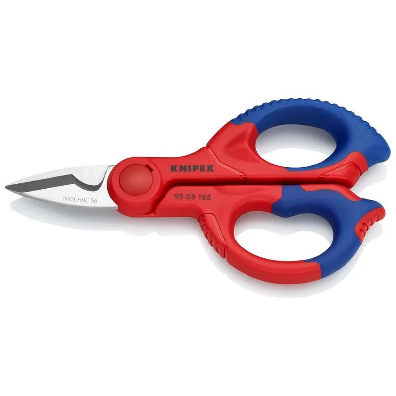 Nožnice KNIPEX 95 05 155 SB – 155 mm, elektrikárske