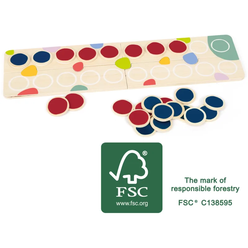 Small Foot Počítanie s dielikmi