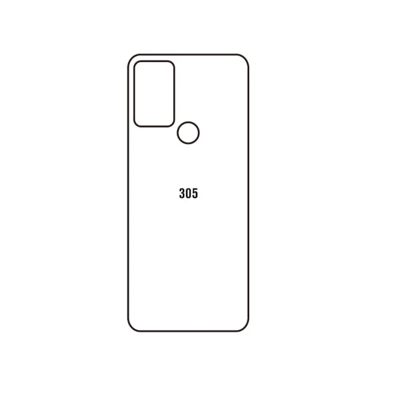 Ochranná fólia Sunshine Hydrogel pre TCL 305 Variant:: zadná čirá