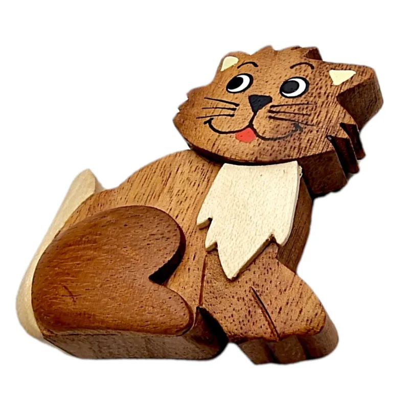 2Kids Toys Drevená magnetka veľká Mačka