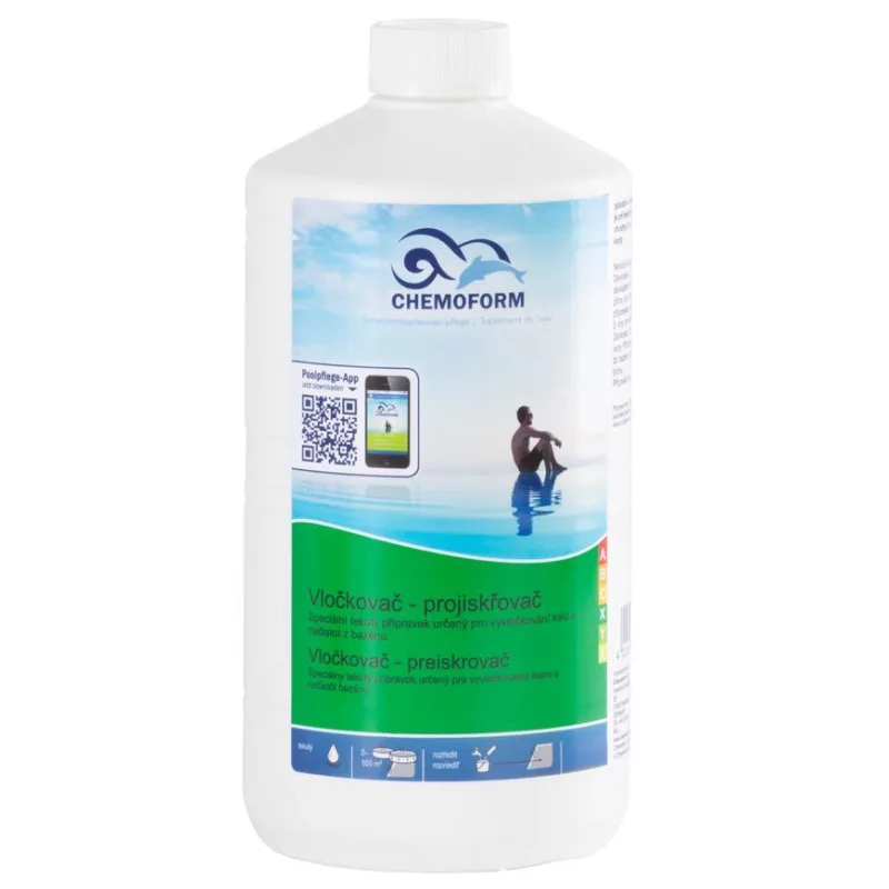 Prípravok Chemoform 0901, Flockfix vločkovač, preiskrovač, 1 l