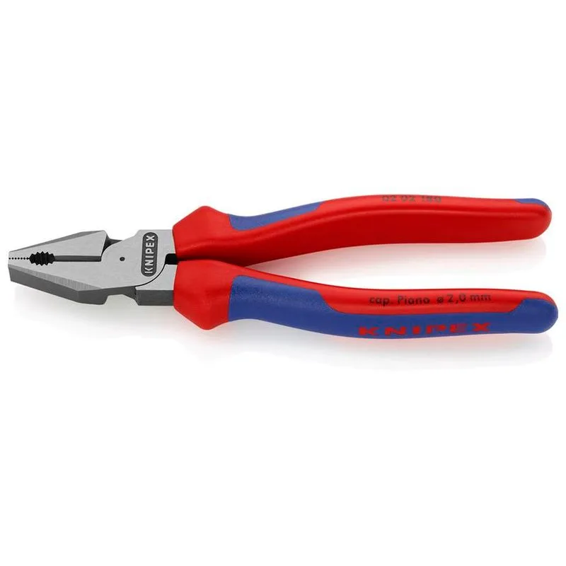 Kliešte KNIPEX 02 02 180 – 180 mm, silové, kombinované, DIN 5746