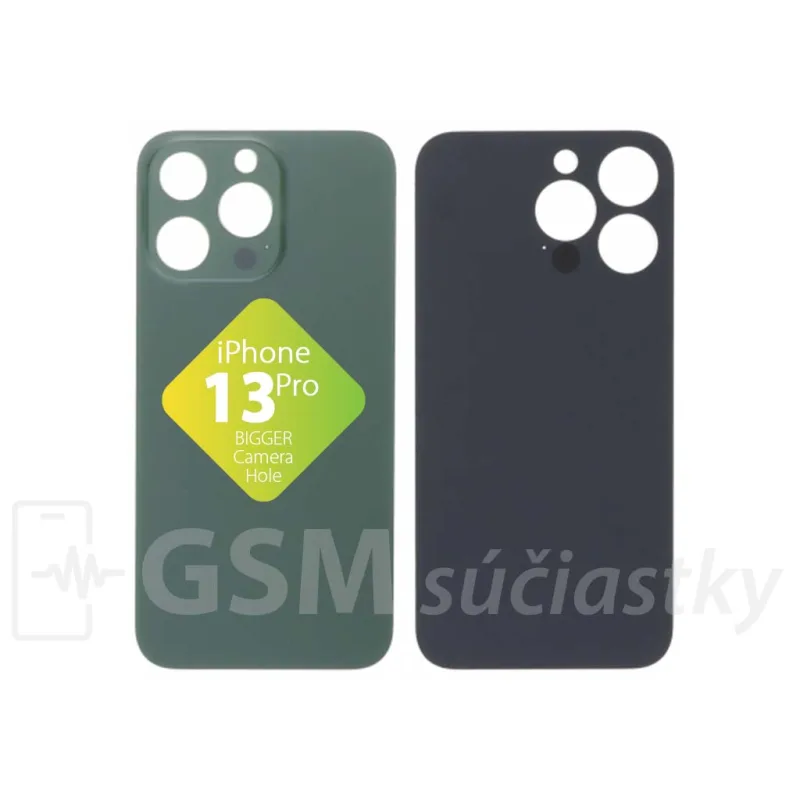 iPhone 13 Pro - Zadné sklo housingu Alpine Green