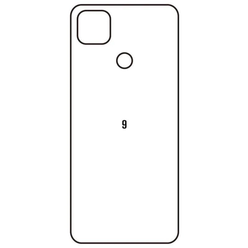 Ochranná fólia Sunshine Hydrogel pre Xiaomi Redmi 9 Variant:: zadná čirá