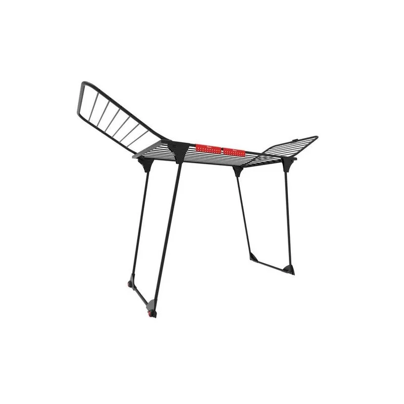 Sušiak na prádlo Vileda King, čierny, skladací, 20 m