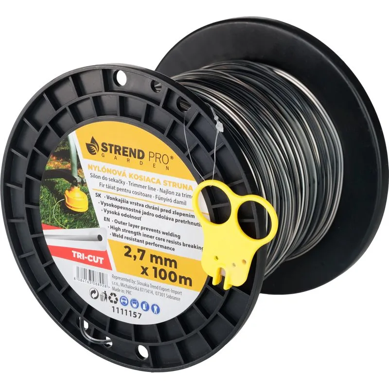 Silon na kosenie TriCut 2,70 mm, L-100 m, Trigon extreme, trojhranný