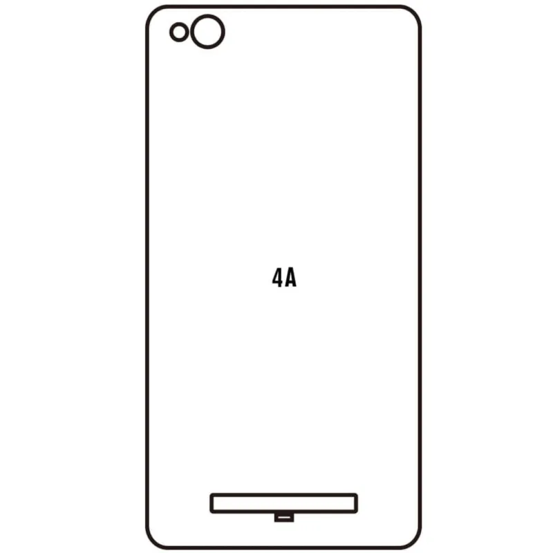 Ochranná fólia Sunshine Hydrogel pre Xiaomi Redmi 4A Variant:: zadná matná