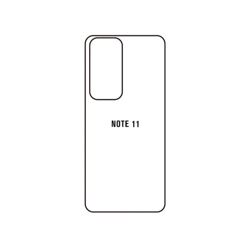 Ochranná fólia Sunshine Hydrogel pre Xiaomi Redmi Note 11 5G Variant:: zadná matná