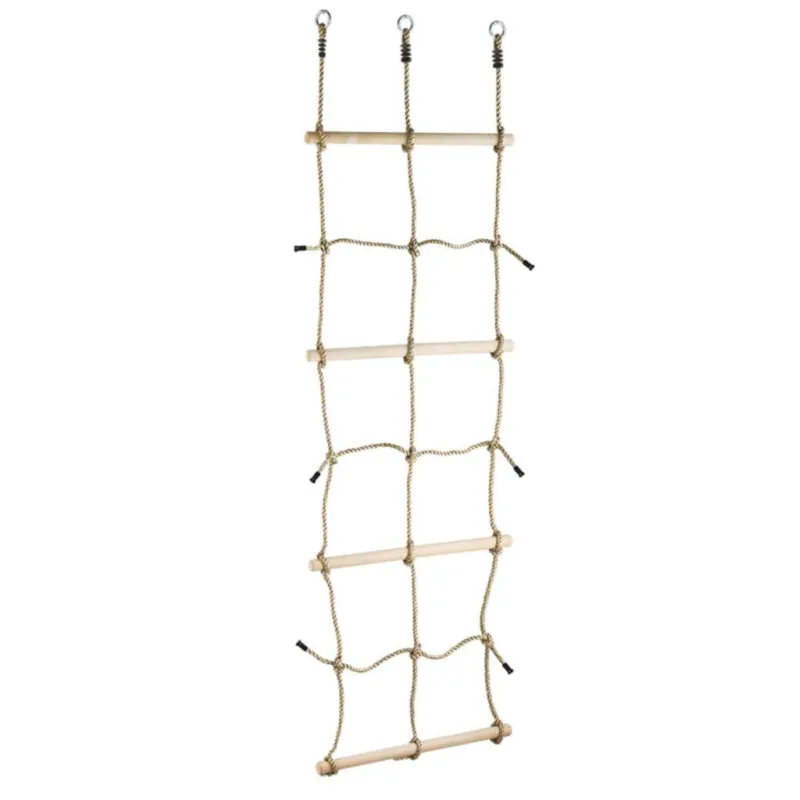 Dvěděti Šplhacia sieť s drevenými priečkami