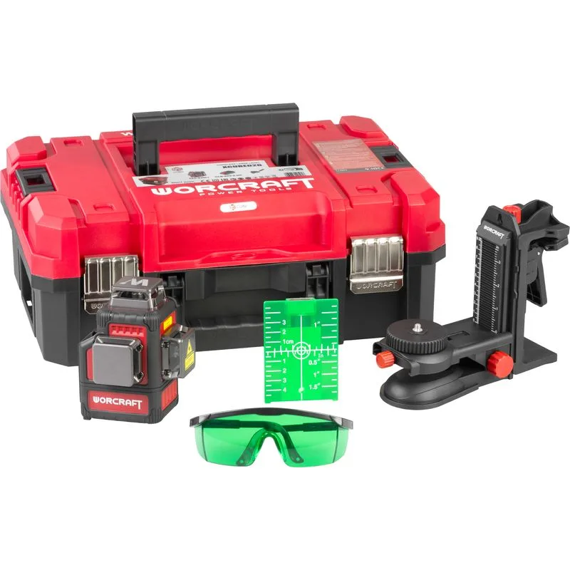 Laser Worcraft XCUBE026 ShareSYS Toolbox, 3x3D Green Beam