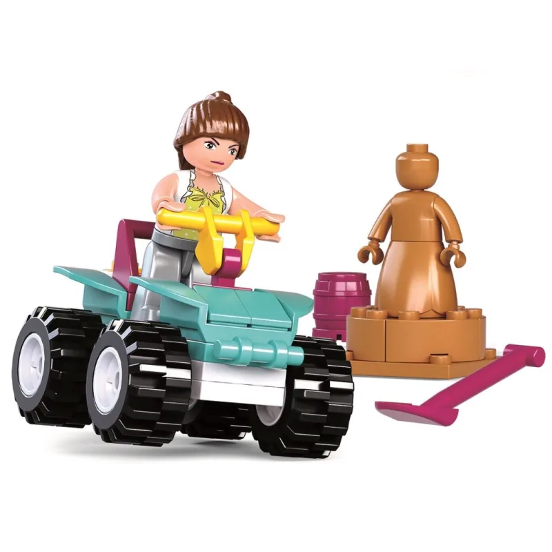 Sluban Girls Dream Holidays M38-B0599 Plážová štvorkolka