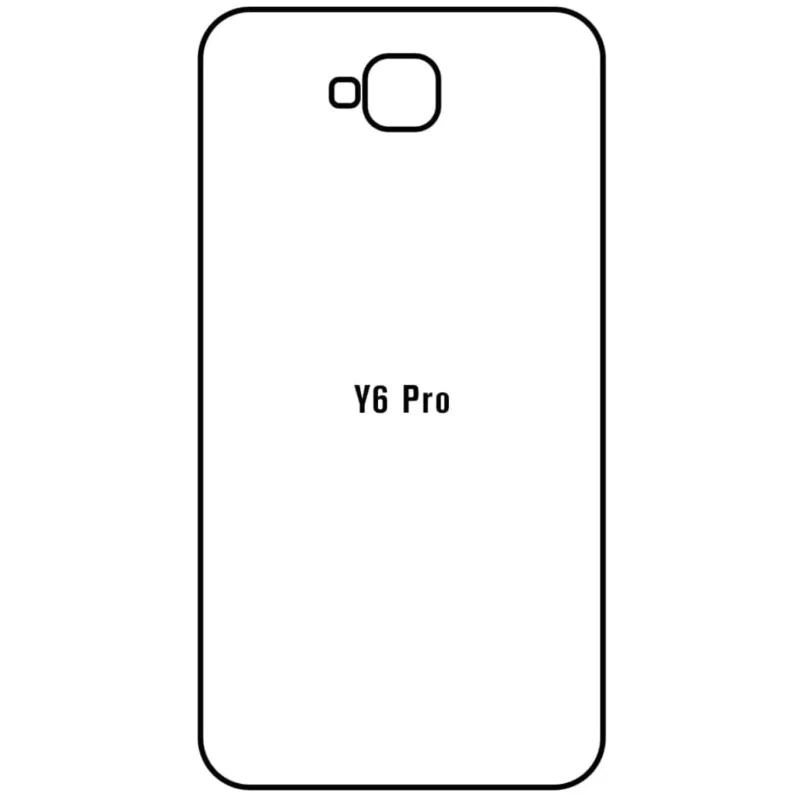 Ochranná fólia Sunshine Hydrogel pre Huawei Y6 Pro Variant:: zadná čirá