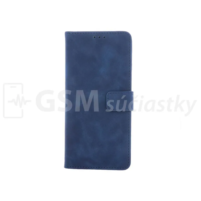 Fancy Book Puzdro otvaracie knižkové iPhone 15 Plus, Modré